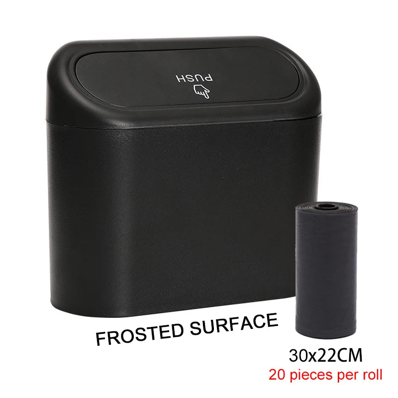 LuxPoint™ Compact Car Trash Bin