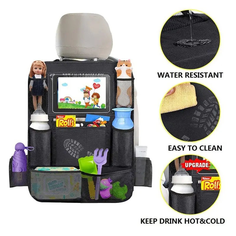 LuxPoint™ Premium Backseat Organizer