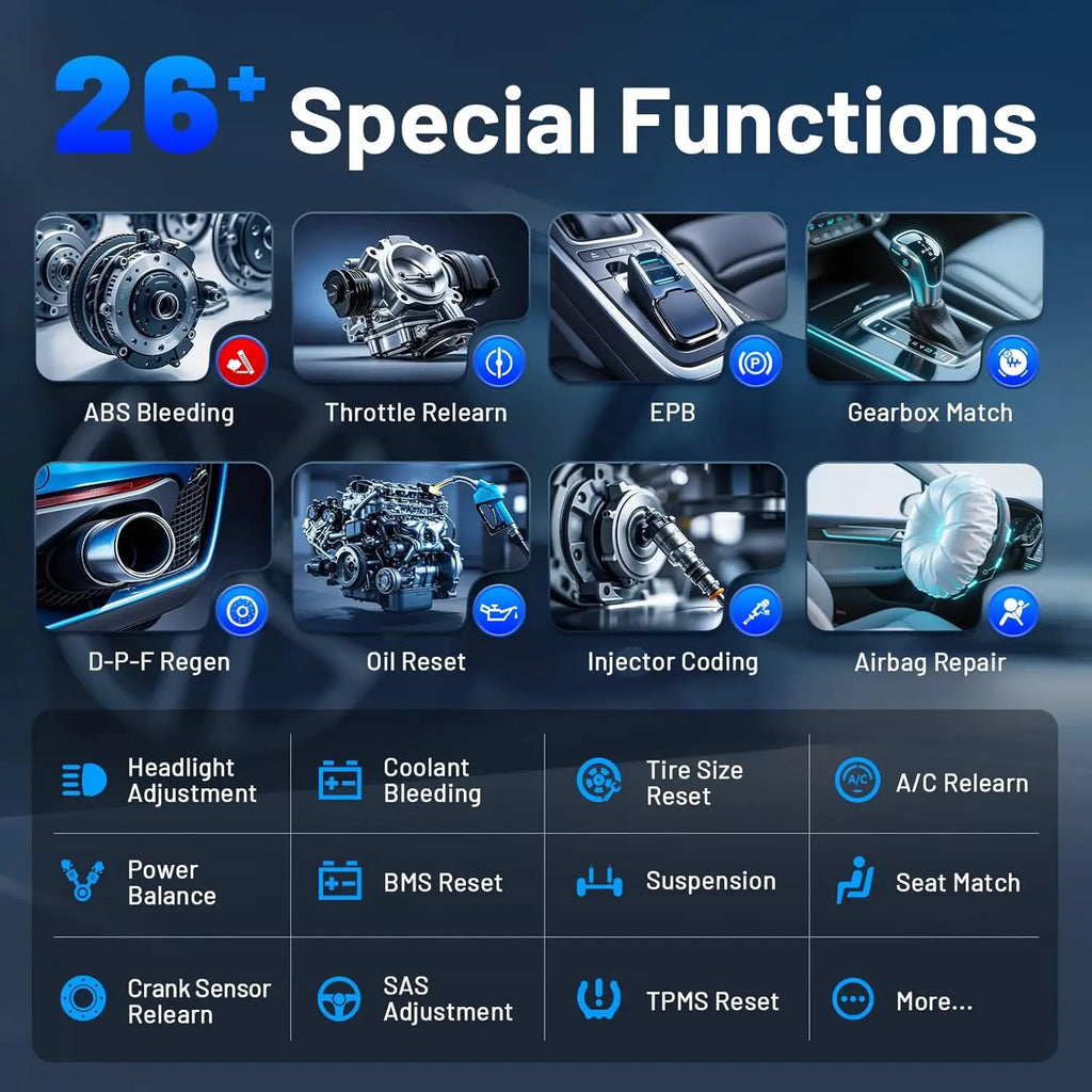 "LuxPoint Pro OBD2 Scanner | Wireless Car Diagnostic Tool"